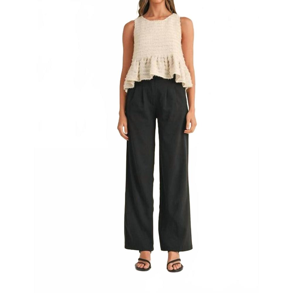 NEW MABLE jana top in cream